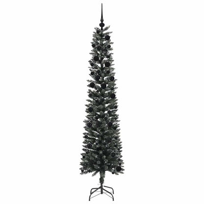 Artificial Christmas Tree with 300 LEDs with Stand Green 240 cm