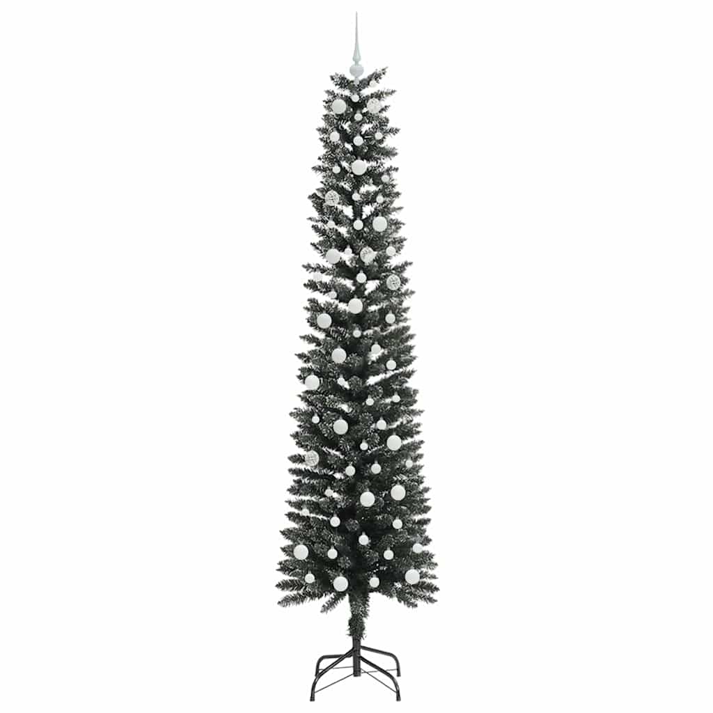 Artificial Christmas Tree with 300 LEDs with Stand Green 240 cm