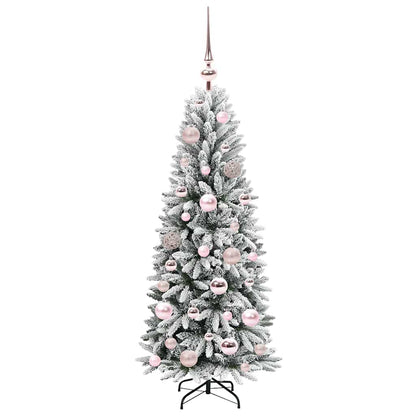 Artificial Christmas Tree with 150 LEDs with Stand White 120 cm