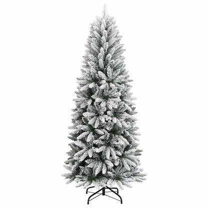 Artificial Christmas Tree with 150 LEDs with Stand White 150 cm