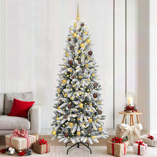 Artificial Christmas Tree White 210 cm