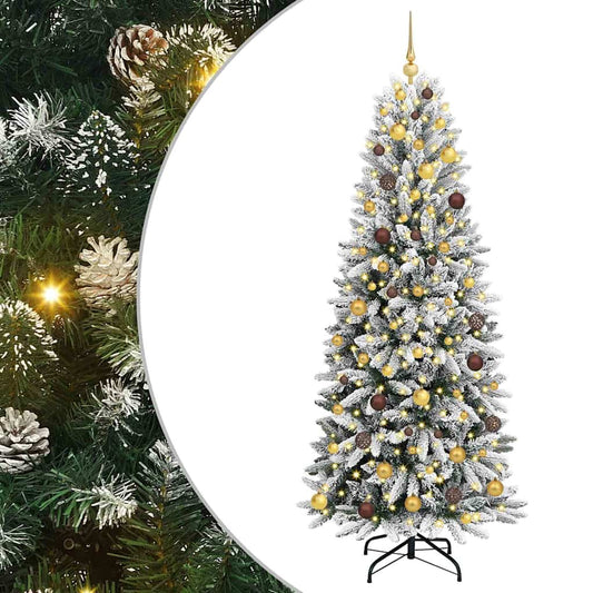 Artificial Christmas Tree White 210 cm