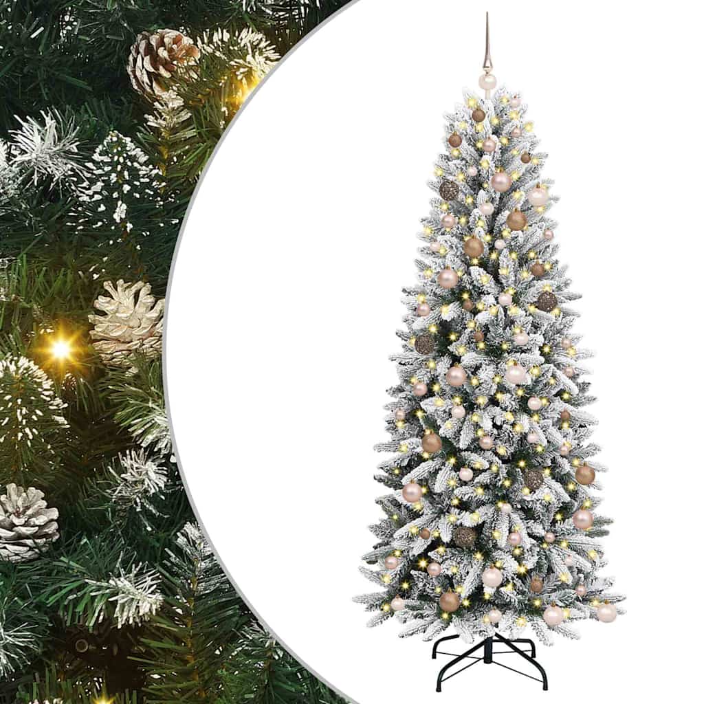 Artificial Christmas Tree White 210 cm