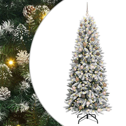 Artificial Christmas Tree White 210 cm