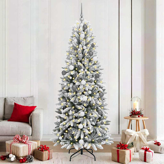 Artificial Christmas Tree White 210 cm