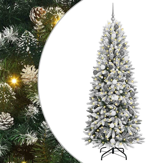Artificial Christmas Tree White 210 cm