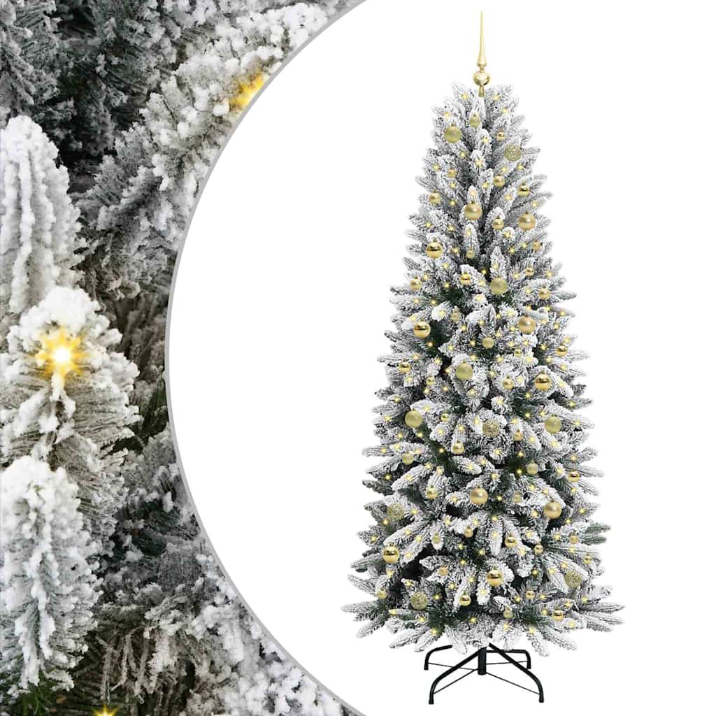 Artificial Christmas Tree White 210 cm