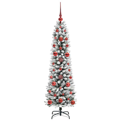 Artificial Christmas Tree with 150 LEDs with Stand White 120 cm