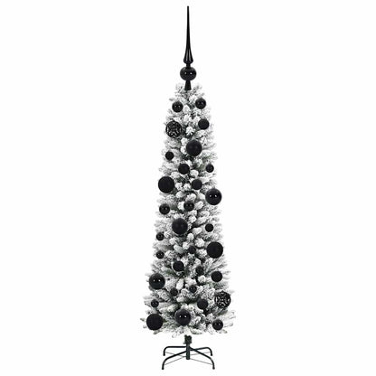 Artificial Christmas Tree with 150 LEDs with Stand White 120 cm