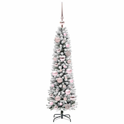 Artificial Christmas Tree with 150 LEDs with Stand White 120 cm
