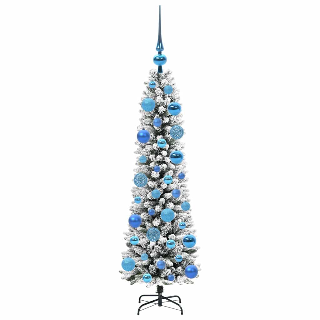 Artificial Christmas Tree with 150 LEDs with Stand White 120 cm