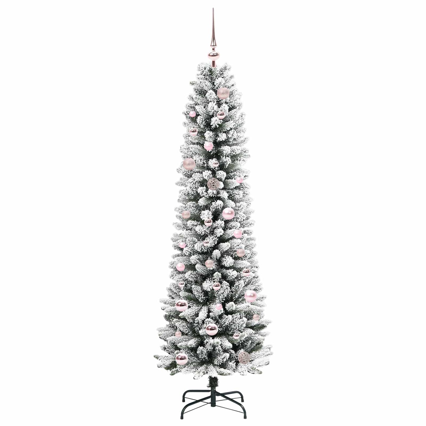 Artificial Christmas Tree with 150 LEDs with Stand White 150 cm