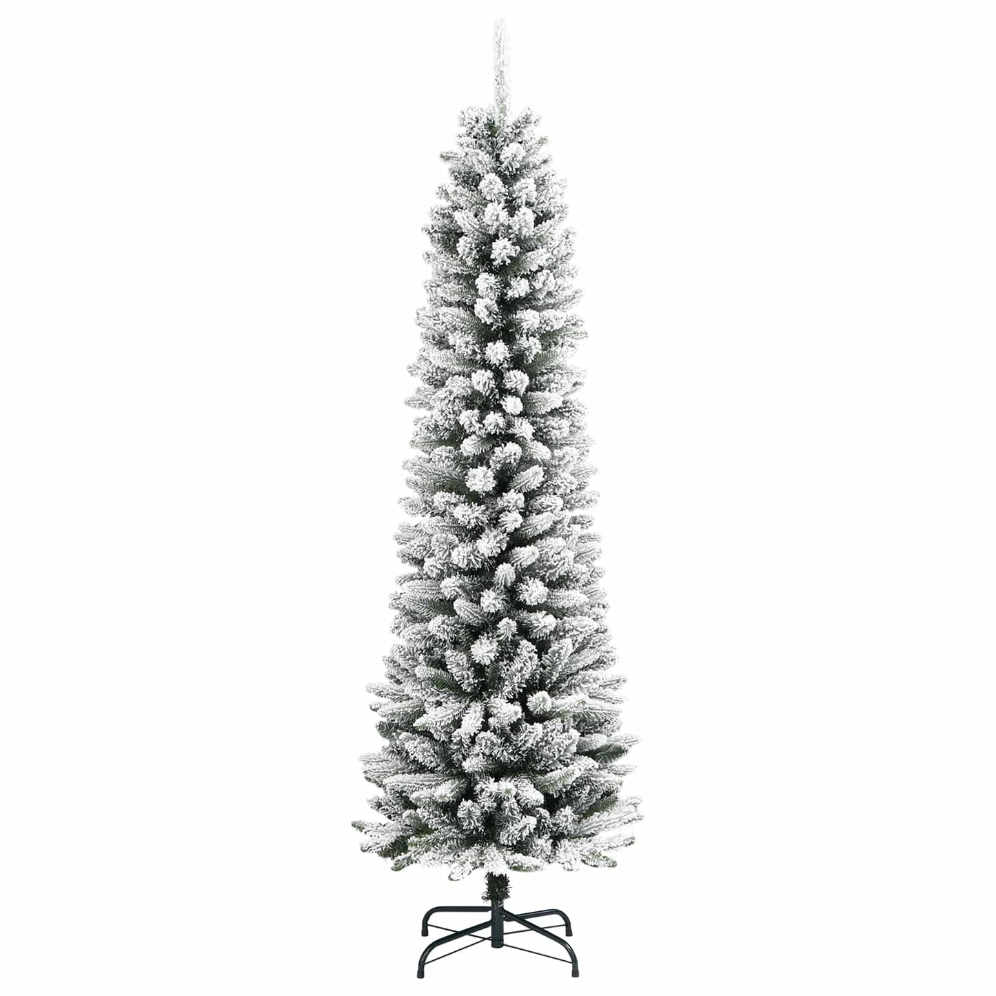 Artificial Christmas Tree with 150 LEDs with Stand White 150 cm