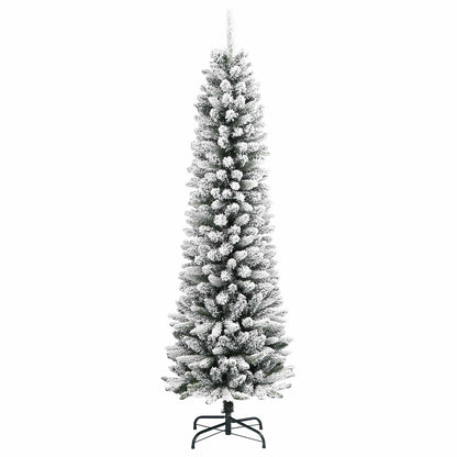 Artificial Christmas Tree with 150 LEDs with Stand White 150 cm