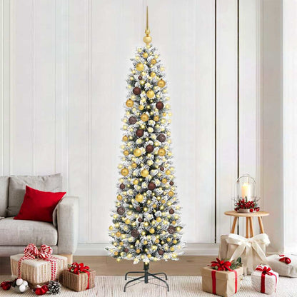 Artificial Christmas Tree White 210 cm