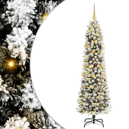 Artificial Christmas Tree White 210 cm