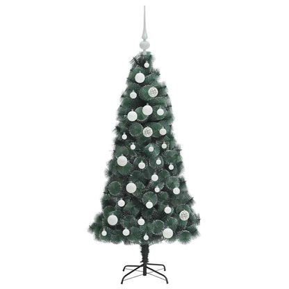 Artificial Pre-lit Christmas Tree with Ball Set Green 120 cm