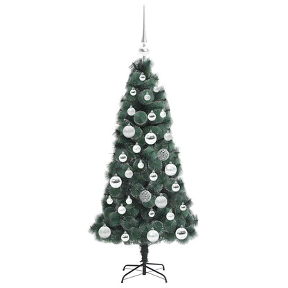 Artificial Pre-lit Christmas Tree with Ball Set Green 120 cm