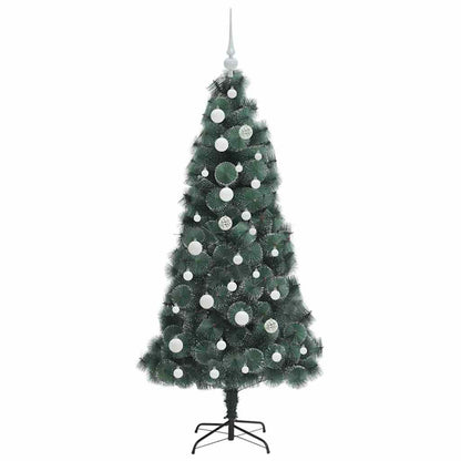 Artificial Pre-lit Christmas Tree with Ball Set Green 150 cm