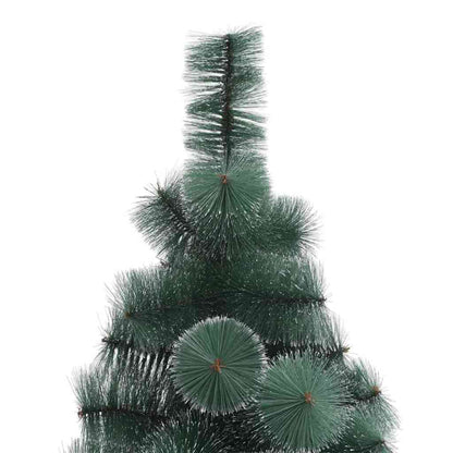 Artificial Pre-lit Christmas Tree with Stand Green 180 cm PET