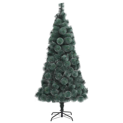 Artificial Pre-lit Christmas Tree with Ball Set Green 210 cm