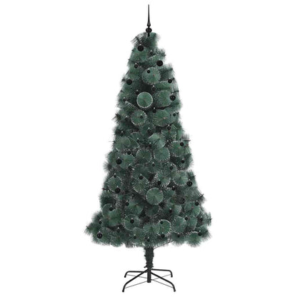 Artificial Pre-lit Christmas Tree with Ball Set Green 240 cm