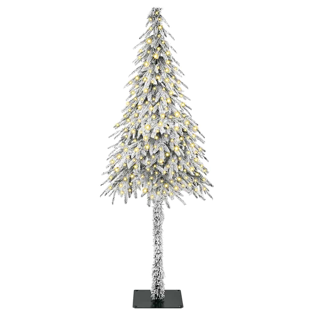 Christmas Tree with 300 LEDs White 180 cm PE and Steel