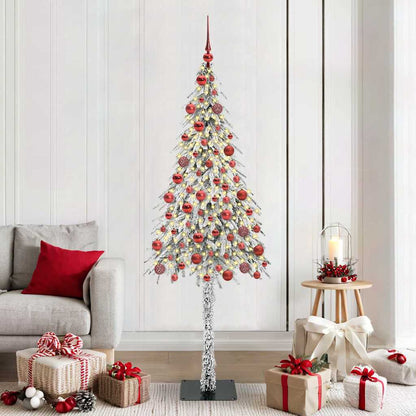 Christmas Tree White 180 cm PE and Steel