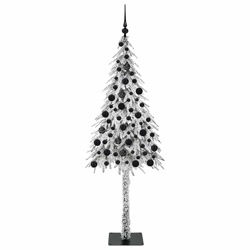 Christmas Tree with 300 LEDs White 180 cm PE and Steel