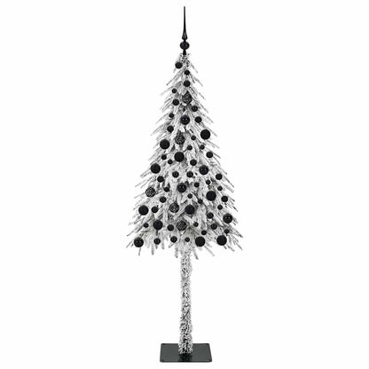 Christmas Tree with 300 LEDs White 180 cm PE and Steel