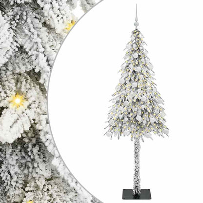Christmas Tree with 300 LEDs White 180 cm PE and Steel