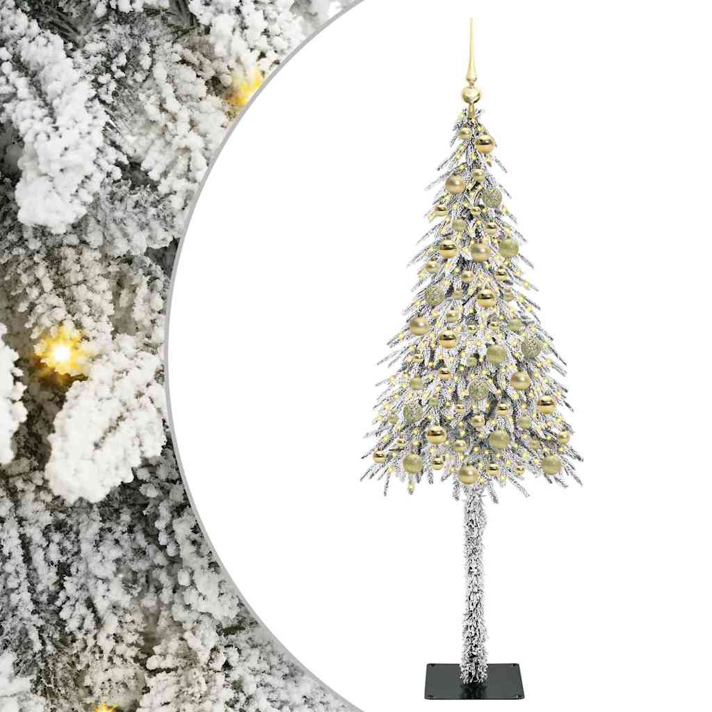 Christmas Tree White 180 cm PE and Steel
