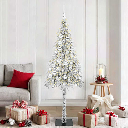 Christmas Tree White 180 cm PE and Steel