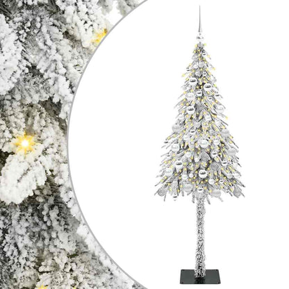 Christmas Tree White 180 cm PE and Steel
