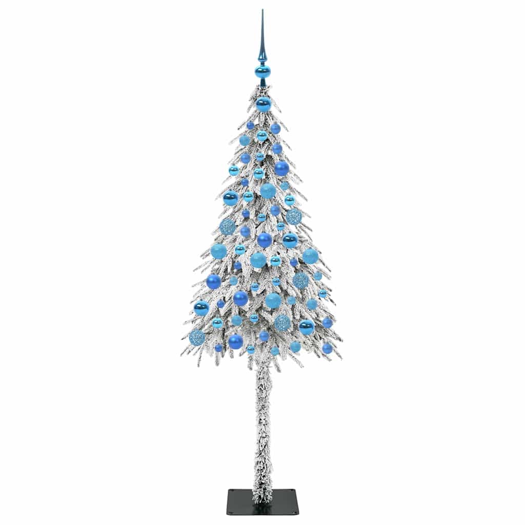 Christmas Tree with 300 LEDs White 180 cm PE and Steel