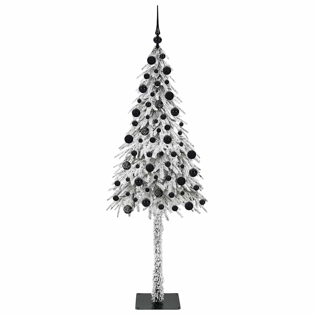 Christmas Tree with 300 LEDs White 210 cm PE and Steel