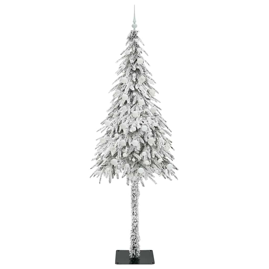 Christmas Tree with 300 LEDs White 210 cm PE and Steel