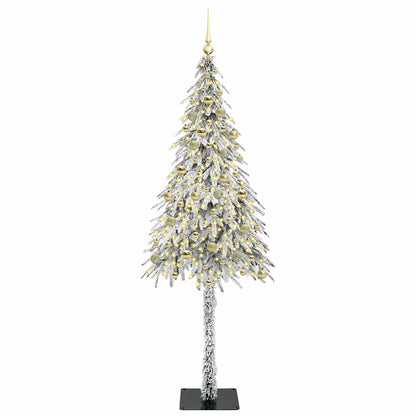 Christmas Tree White 210 cm PE and Steel