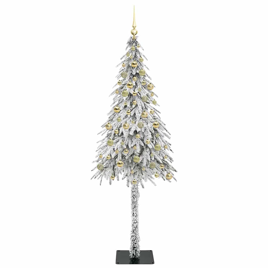 Christmas Tree White 210 cm PE and Steel