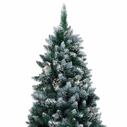 Artificial Christmas Tree with 150 LEDs with Stand Green 150 cm