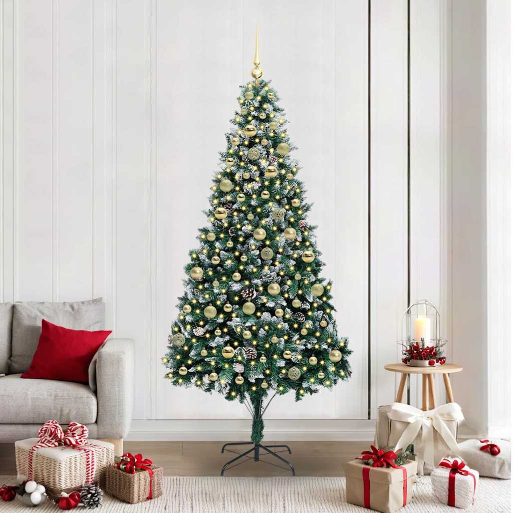 Artificial Christmas Tree Green 210 cm