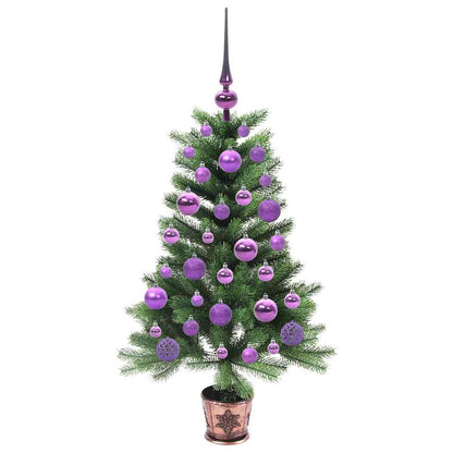Christmas Tree with 150 LEDs with Stand Green 90 cm PE