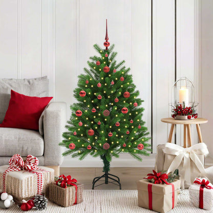 Christmas Tree with 150 LEDs with Stand Green 120 cm PE