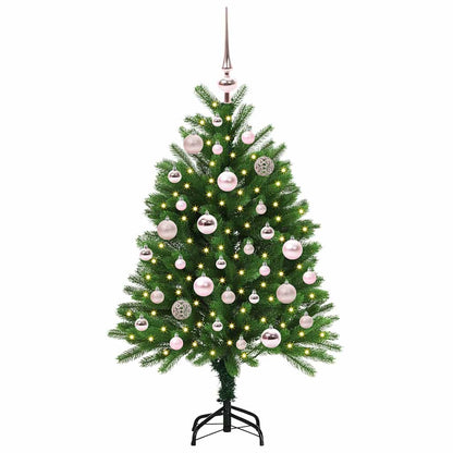 Christmas Tree with 150 LEDs with Stand Green 120 cm PE