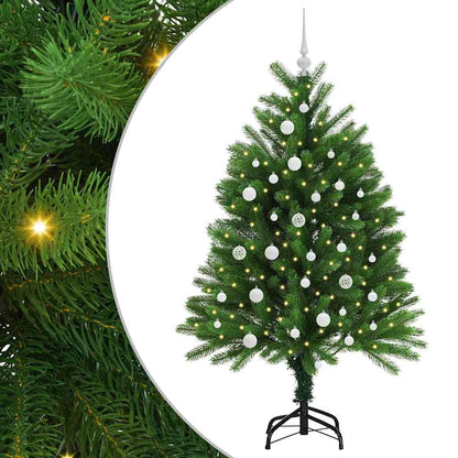 Christmas Tree with 150 LEDs with Stand Green 120 cm PE