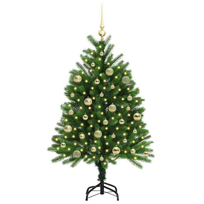 Christmas Tree with 150 LEDs with Stand Green 120 cm PE