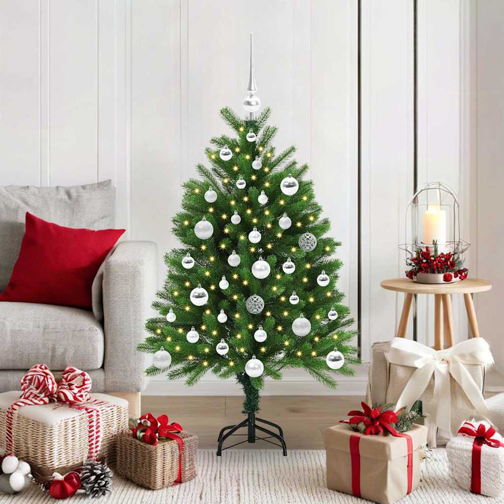 Christmas Tree with 150 LEDs with Stand Green 120 cm PE