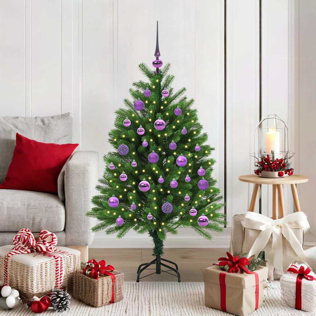 Christmas Tree with 150 LEDs with Stand Green 120 cm PE