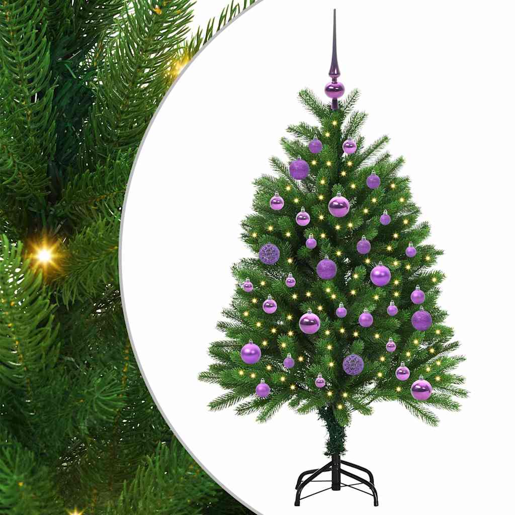 Christmas Tree with 150 LEDs with Stand Green 120 cm PE