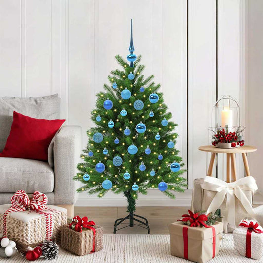 Christmas Tree with 150 LEDs with Stand Green 120 cm PE
